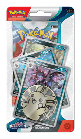 Pokemon TCG Paradox Rift Premium Checklane Blister Hydreigon