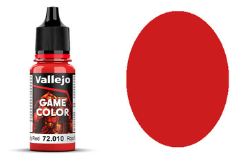 Farba Vallejo Game Color 21 72010 Bloody Red