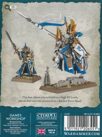 High Elf Realms High Elf Lords