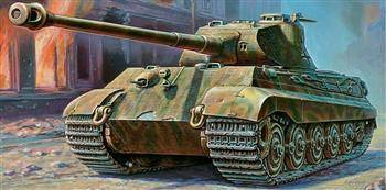 Zvezda 3616  King Tiger II  Ausf.B Porsche Turret