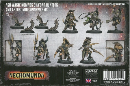 Necromunda Ash Wastes Sha'dar Hunters Arthromite Spinewyrms