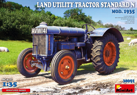 Mini Art 38091 Land Utility Tractor Standard N Mod. 1935 model plastikowy do sklejenia i pomalowania