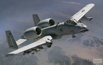 Academy 12348 USAF A-10C "75th FS Flying Tigers" model plastikowy do sklejenia i pomalowania