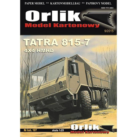 Model kartonowy Orlik Tatra 815-7 4x4 HMND