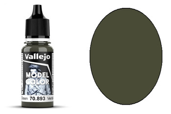 Farba Vallejo Model Color 105 70893 U.S. Dark Green FS34079