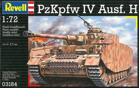 Revell 03184 Pzkpfw IV Ausf. H model plastikowy do sklejenia i pomalowania