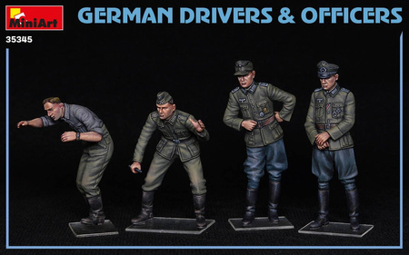 Mini Art 35345 German drivers & officers