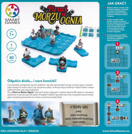 Smart Games Piraci w Morzu Ognia PL