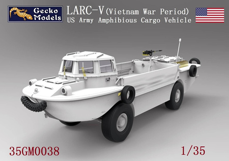 Model do sklejenia Gecko Models LARC-V Vietnam War US Army Amphibious