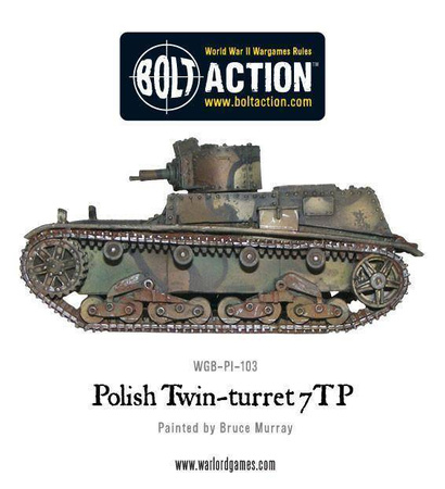 Bolt Action Polish Twin-turreted 7TP tank