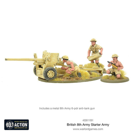 Bolt Action British 8th Army - Starter Army