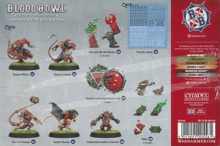 Blood Bowl Underworld Denizens Team / The Underorld Creepers