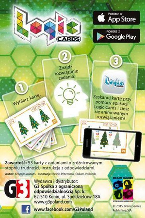 Łamigówka - Logic Cards Kids - dla dzieci