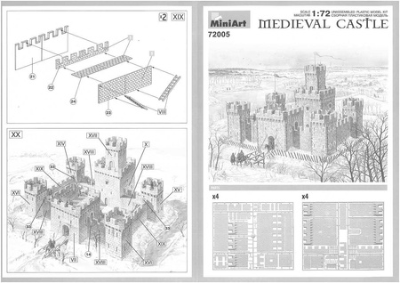 Mini Art 72005 Medieval Castle