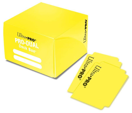 Deck Box Pro Dual - Żółte / Yellow