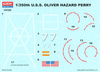 Model plastikowy do sklejenia Academy 14102 USS Oliver Hazard Perry FFG-7