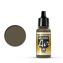 Farba Vallejo Air 71029 Dark Earth