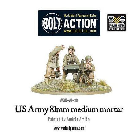 Bolt Action US Army 81 mm Medium Mortar Team