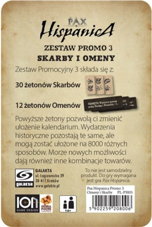 Pax Hispanica zestaw promo komplet (edycja polska) (Galakta)