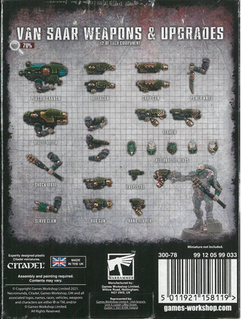 Necromunda Van Saar Weapons & Upgrades