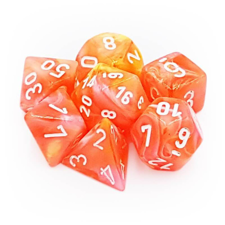 Kości zestaw RPG Festive Dahlia Chessex