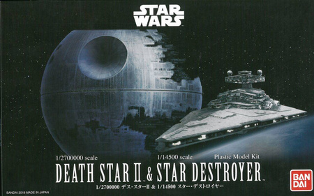 Revell Bandai Star Wars Death Star II i Destroyer