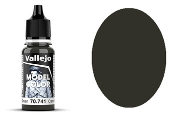 Farba Vallejo Model Color 109 70741 Camuflage Black Green