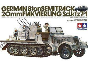 Tamiya 35050 Sd.kfz 7/1 8ton Semi Track 20mm Flak