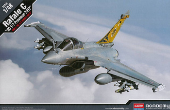 Model plastikowy do sklejenia i pomalowania Academy 12346 Dassault Rafale C `EC 1/7 Provence