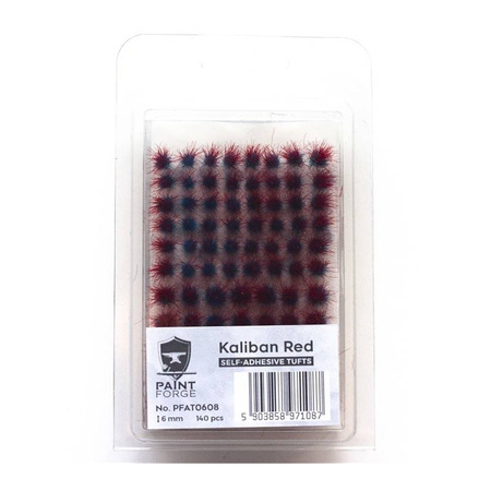 Paint Forge - Alien Tufts 6mm - Caliban Red