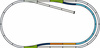 Piko 55321 Zestaw torów C z nasypem