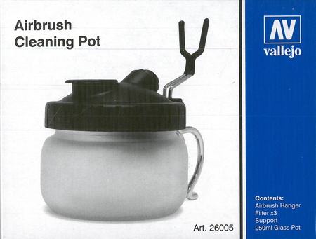 Vallejo 26005 Airbrush Cleaning Pot pojemnik przeznaczony do czyszczenia aerografów
