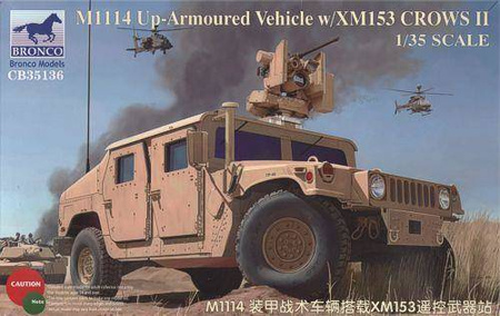 Bronco CB35136 M1114 Up-Armoured Vehicle w/XM153