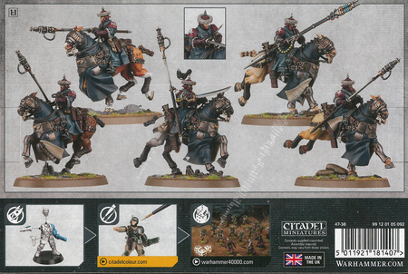 Astra Militarum Attilan Rough Riders kawaleria