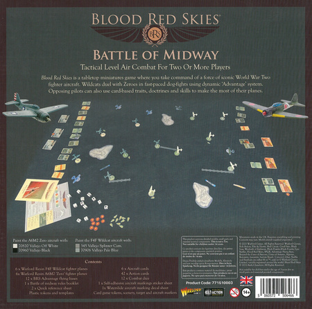 Blood Red Skies The Battle of Midway zestaw startowy