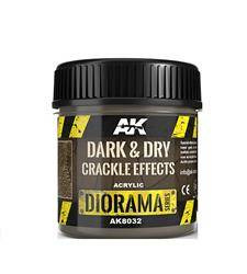 AK-8032 Crackle Effects Dark & Dry