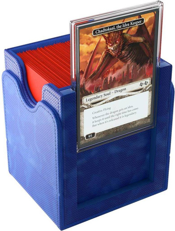 Pudełko na karty Gamegenic Squire PLUS 100+ XL Blue / Niebieskie