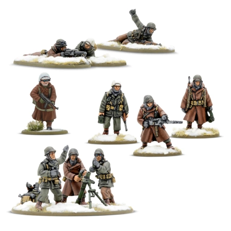 Bolt Action US Army Winter Starter Army - zestaw