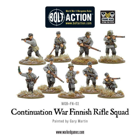 Bolt Action WWII Finnish Infantry Rifle Squad