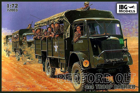 IBG 72003 Bedford QLT 3-ton 4x4 Troop Carrier 