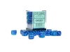 Kości zestaw 36xD6 Chessex 26863 Borealis Blue-Blue w/ light blue