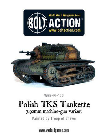 Bolt Action Polish TKS Tankette / Tankietka