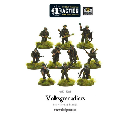 Bolt Action WWII German Volksgrenadier Squad
