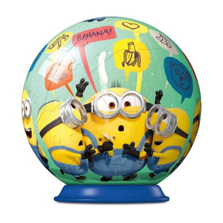 Puzzle 3D 72 el. Kula Minionki 2 (Ravensburger)