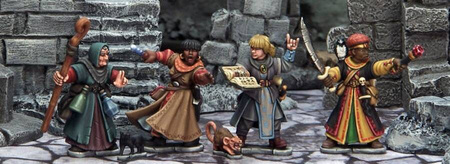 Frostgrave Wizards II - modele czarodziejek 28mm