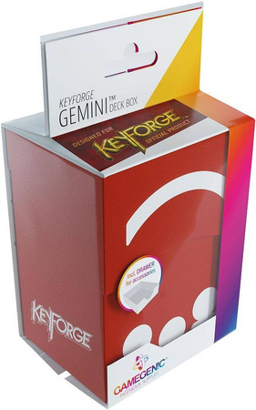 Gamegenic: KeyForge - Gemini Red Deck Box