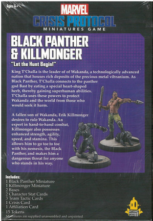 Marvel Crisis Protocol Black Panther & Killmonger