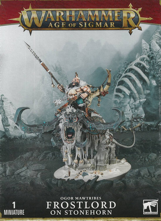 Ogor Mawtribes Frostlord on Stonehorn / Thundertusk