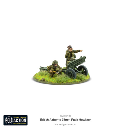 Bolt Action British Airborne Paras 75mm Pack Howitzer