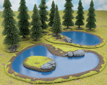 Battlefield in a Box BB530 Ponds - Sadzawki